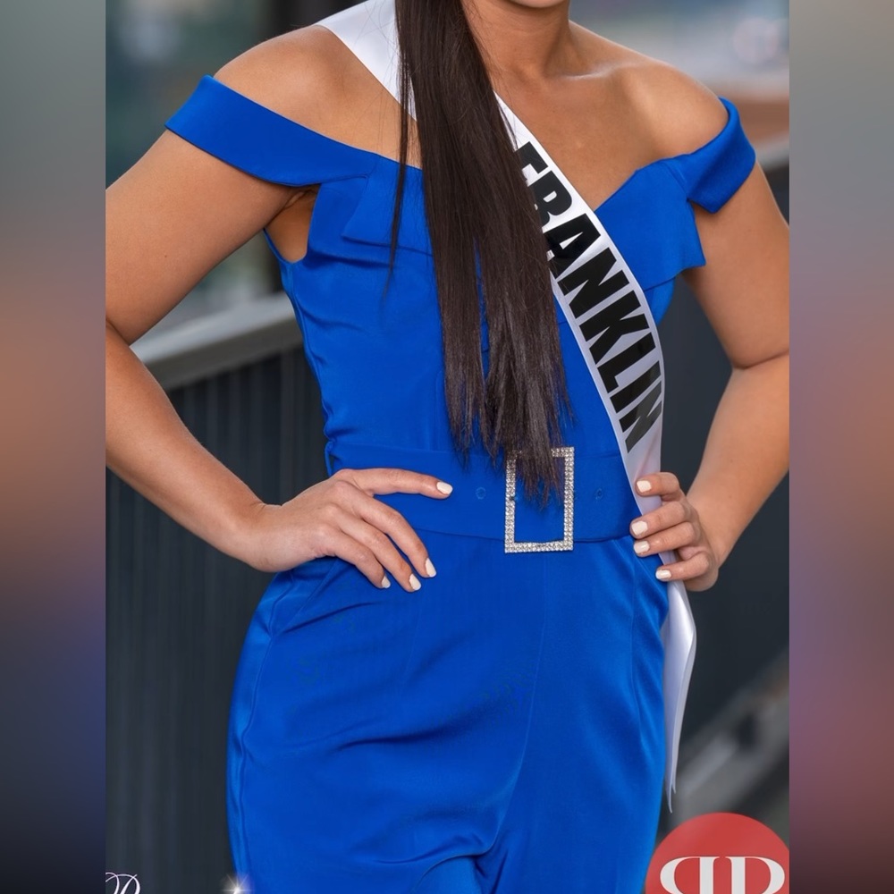 Royal Blue Jumpsuit